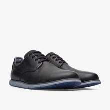 Camper Smith Mens Formal Shoes US-52739 Black / Grey Online Sale